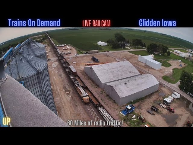 Live webcam view of Glidden East Rail & Sky Cam