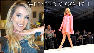 Working A Fashion Show | weekend vlog 47.1