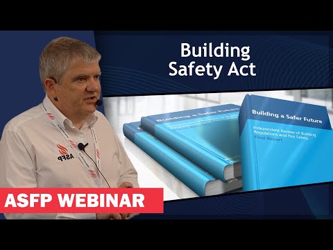 ASFP Webinar - Building Safety Act | Webinar