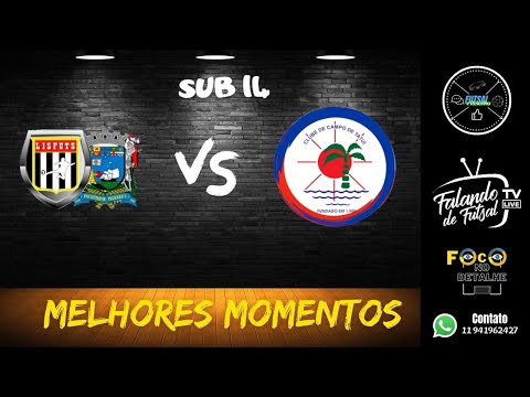 LISFUTS X CLUBE TATUÍ - MELHORES MOMENTOS - SUB 14 - FINAL - CHAVE OURO - ESTADUAL A2 CAMPEÃO TATUÍ