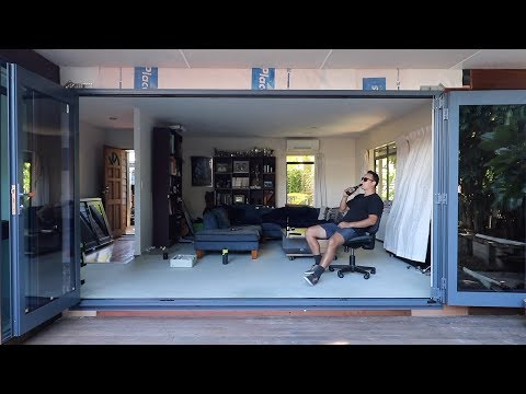 Installing BIG Bifold Doors
