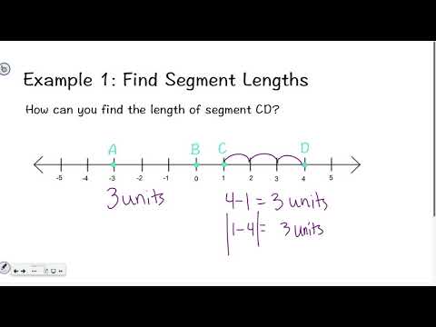 Geometry 1-1: Measuring Segments and Angles