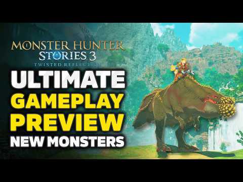 Monster Hunter Stories 3 Ultimate Gameplay Preview - Lagiacrus, Deviljho, New Map & Monster Reveals