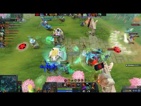 DOTA 2 EPI CENTRE XL Gambit Esports VS FlyToMoon Game 1