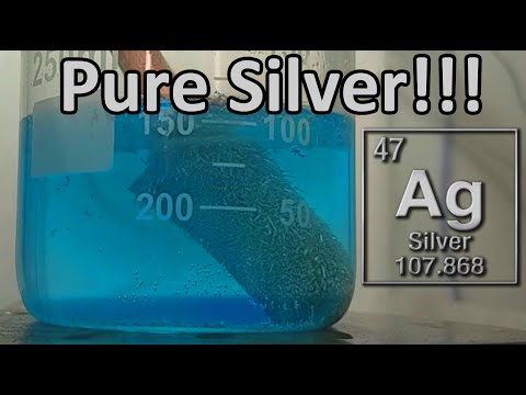 Silver Refining: Extract pure Silver at Home from Mixed Metal Jewelry