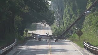 Heavy storm leaves behind damage in Willis, Huntsville