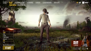 『PUBG』激戦区降下で練習