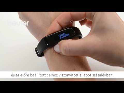 Beurer AS 80 aktivitás-szenzor - Rövid útmutató (HUN sub)