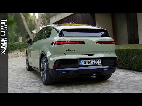 2027 Audi A2 e-tron | Pistachio Green | Driving, Interior, Exterior [4K]