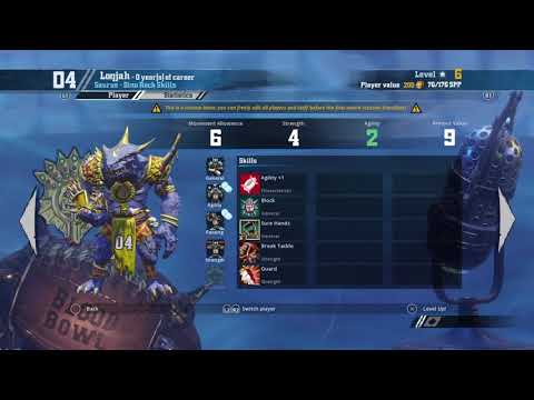 Bloodbowl 2 Lizardman Roster