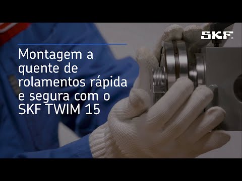 Montagem de rolamentos mais fácil, com o aquecedor de indução TWIM 15