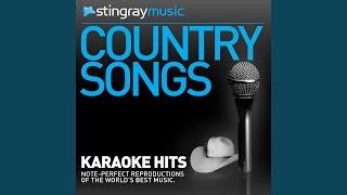 The Things You Left Undone (Karaoke Version) (In The Style Of Matraca Berg)