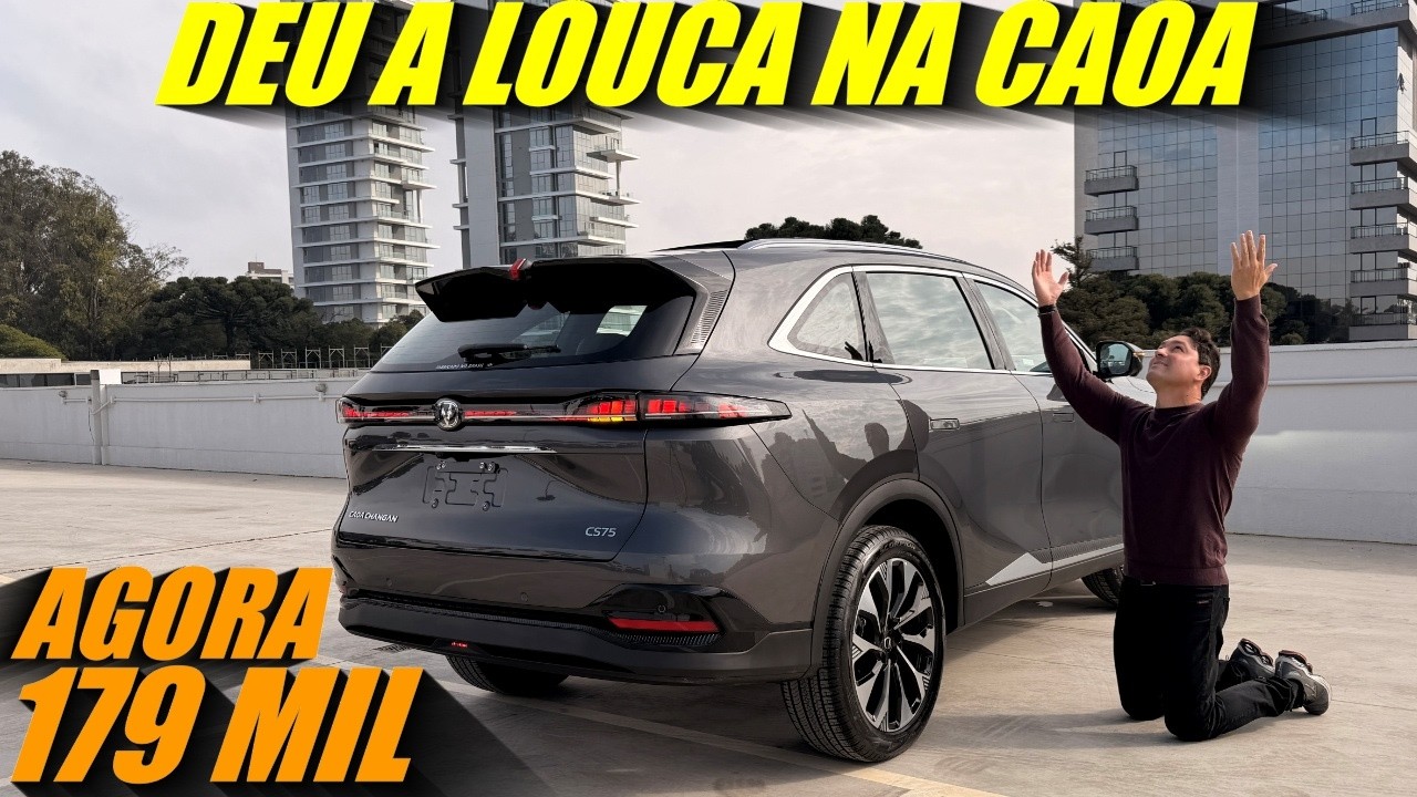 DEU A LOUCA NA CAOA! CHANGAN CS75 2027 DESPENCOU O PREÇO! E quem comprou antes como fica?