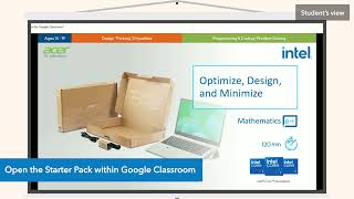 Acer Intel SFI Starter Packs: Now on Google Classroom