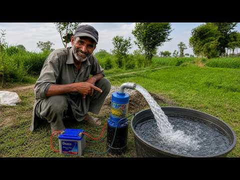 DIY Battery Water Pump for Off-Grid Living ( Low Voltage Pump )