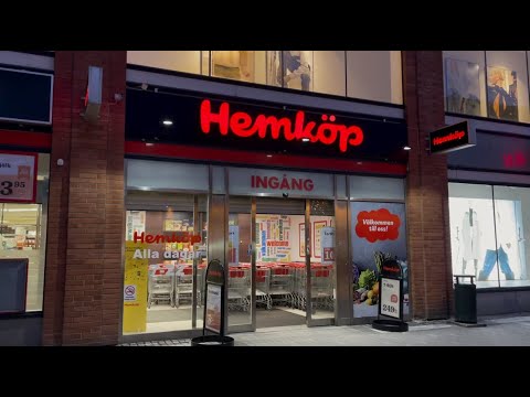 Stockholm City Walks - Hemköp Supermarket Virtual Tour