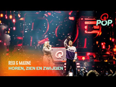 Regi & MAXINE - Horen, Zien En Zwijgen | Live bij Q-Pop