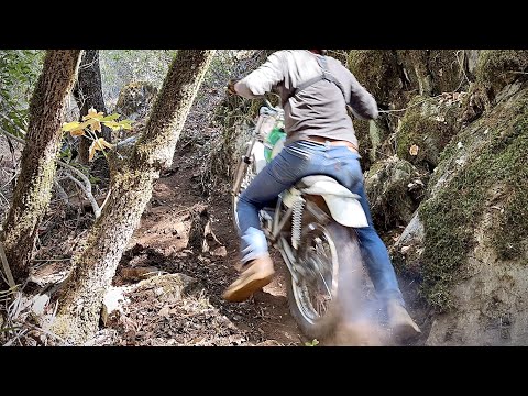 Impossible Hillclimb on a Vintage Ossa!