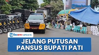 Situasi Gedung DPRD Pati Jelang Hasil Pansus Hak Angket Bupati Sudewo: 3.379 Personel Gabungan Siaga