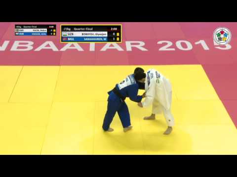 Miyaragchaa Sanjaasuren vs Giyosjon Boboyev Grand-Prix Ulaanbaatar 2015