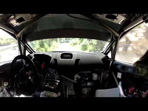 Mads Østberg Ford Fiesta WRC - Rally Telemark 2013 SS5 Dårstul - Motorsportfilmer.net