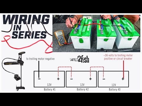 How to Wire Batteries in Series | 24V and 36V Trolling Motor