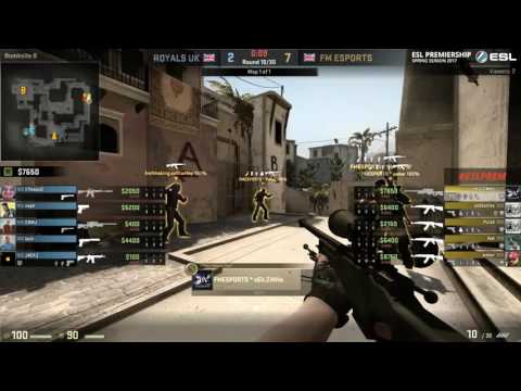 [UKCSGO] 23.01.2017 - FM eSports vs RoyalsUK @ ESL UK Premiership W2 Map 1