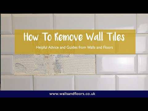 How to Remove Wall Tiles