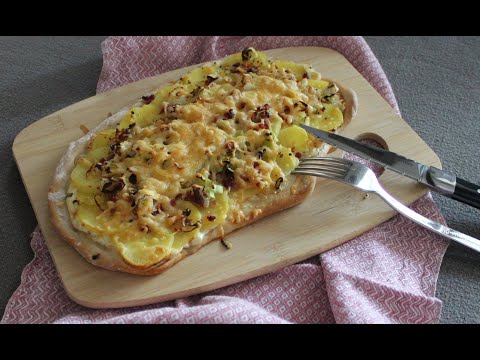 potato and bacon cake