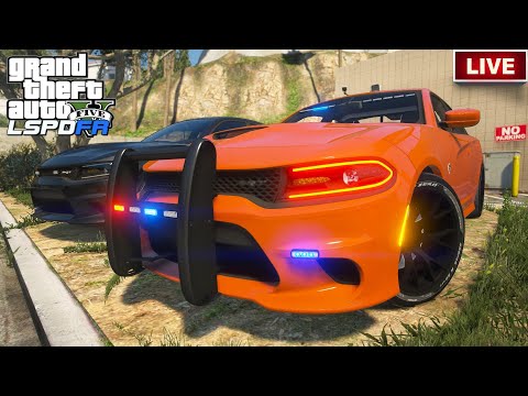 GTA 5 LSPDFR - Unmarked Dodge Charger SRT Hellcat - LSPD (NVE)