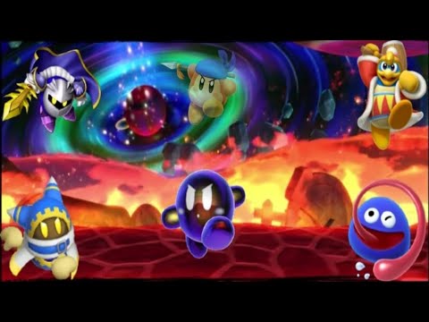 Kirby Fighters 2 - All Buddy Characters vs. Shadow Kirby (Very Hard)