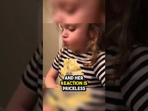 She tries her mom's spaghetti for the first time! 🥺