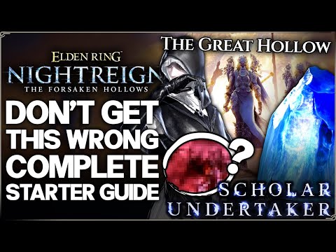 Nightreign Forsaken Hollows - Starter Guide & 24 BIG Tips - Unlock New Nightfarers - Elden Ring DLC!