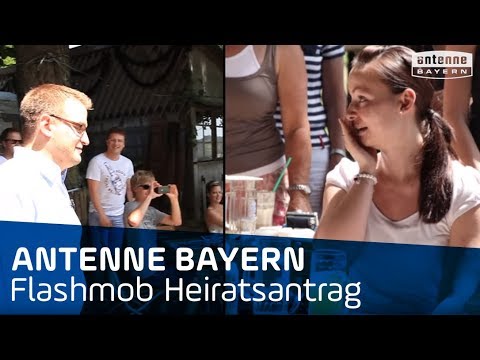 Flashmob | Heiratsantrag | ANTENNE BAYERN