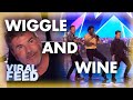 WIGGLE AND WINE AND GET A GOLDEN BUZZER | VIRAL FEED