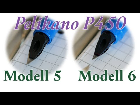 Pelikan Pelikano P450 Modell 5 und Modell 6