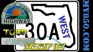 preview picture of video 'Scenic 30a Tour West Part 10 - Grayton Beach FL'