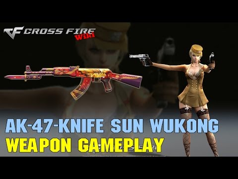 CrossFire - AK-47 Knife Sun WuKong - Weapon Gameplay