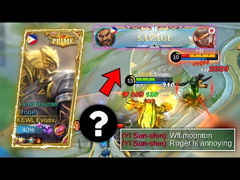 THIS IS THE REASON WHY ROGER IS THE BEST JUNGLER IN THIS NEW SEASON 2022 | MLBB
