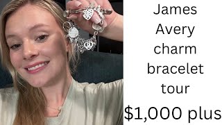 James Avery charm bracelet. OVER $1,000 worth of charms (collecting since 2016)￼