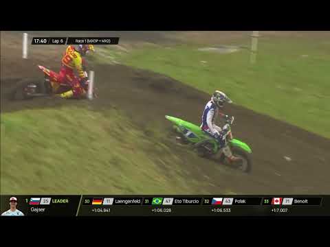 Febvre vs Prado Race 1 MXGP/MX2 | 2024 Monster Energy FIM MXoN