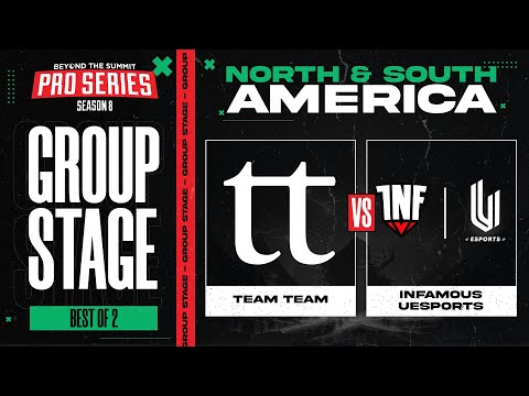 Team Team vs INF.UESPORTS Game 2 - BTS Pro Series 8 AM: Group Stage w/ rkryptic & neph