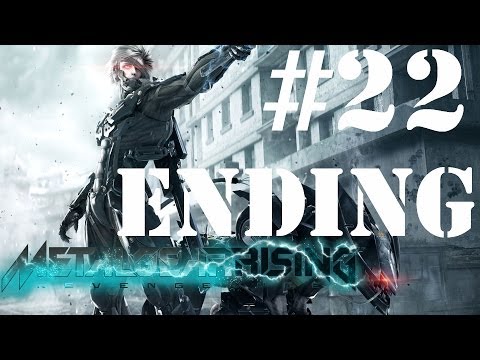 Let's Play Metal Gear Rising:Revenge [PC] Walkthrough Part #22 [ENDING]..