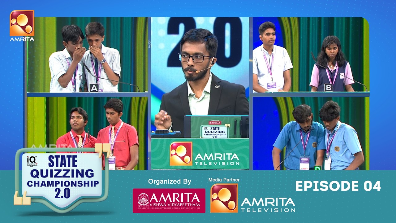IQA State Quizzing Championship 2.0 - Episode 04 | Quarter Level Junior Quiz Program | Amrita TV