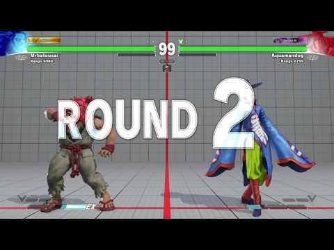SFV mrbatousai vs Aquamandog