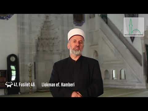 NJË AJET NJË KOMENT || Llokamn ef. Kamberi || Fusilet - 46  - MYFTINIA E BFI SHKUP