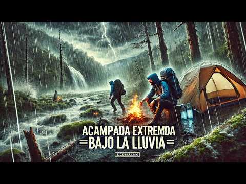 SDS| VIVAC | Acampada legal bajo la lluvia, Vía Verde de la Ribera del Huesna
