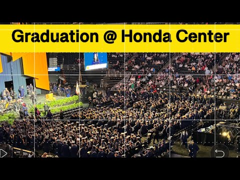 WGU graduation commencement at Honda Center, Anaheim, CA, 2024