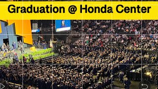 WGU graduation commencement at Honda Center, Anaheim, CA, 2024