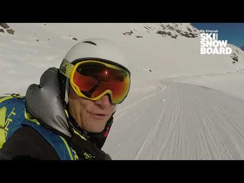 Graham Bell skis the Steilste, one of Switzerland's greatest ski runs